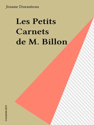 cover image of Les Petits Carnets de M. Billon